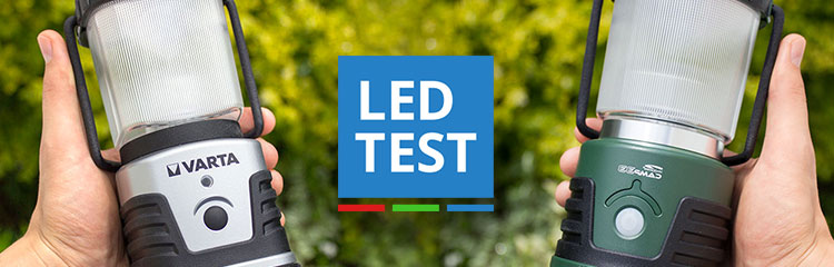 LED Campinglampen TEST